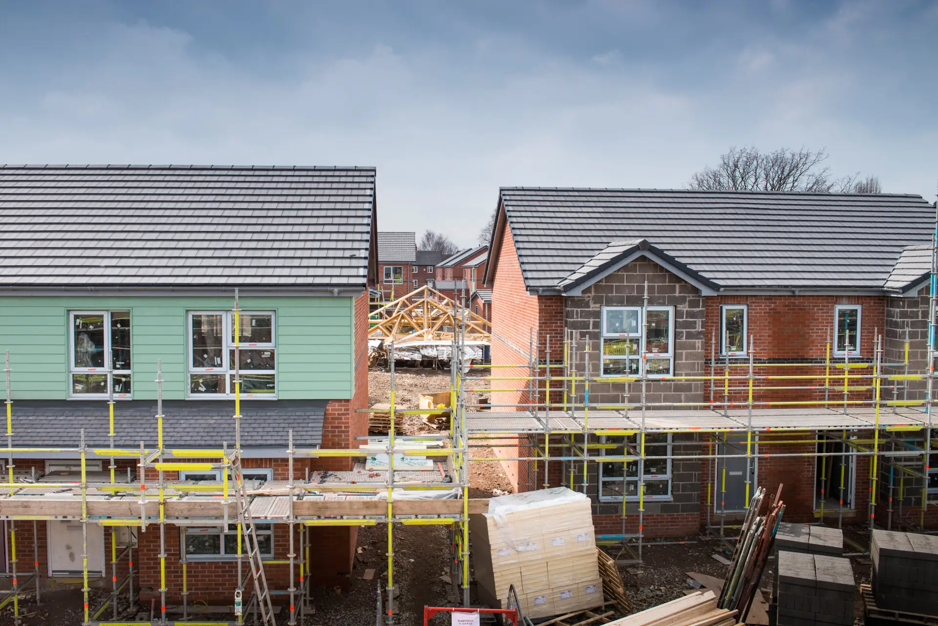Residential home constructing by Elite homes